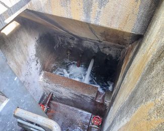 Sammelschacht einer Trinkwasserversorgung