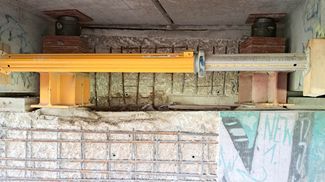 Brücke Unterkonstruktion